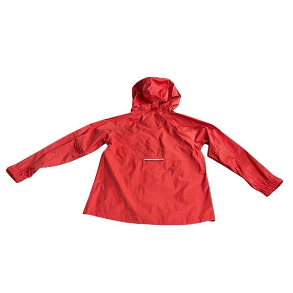 REI Co-op Girls Rain Jacket Size XS (6-7) Coral Full Zip Hooded Windbreaker - Picture 5 of 7